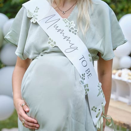 Mummy to Be - Sage & Bladeren