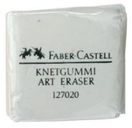 Faber-Castell 127154 vlakgum Wit 1 stuk(s)