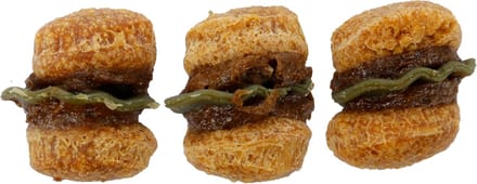 FAST FOOD MINI HAMBURGER MET KIP 9ST 112GR