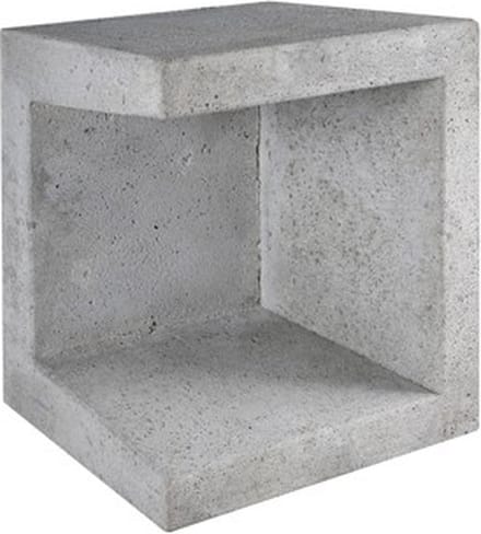 U-element hoek grijs 40x40x50 cm