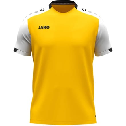 Jako Dynamic T-Shirt Heren - Geel / Wit / Zwart | Maat: S