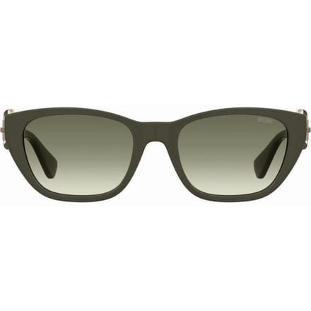 Moschino Dames Buckle Zonnebril (Bruin)