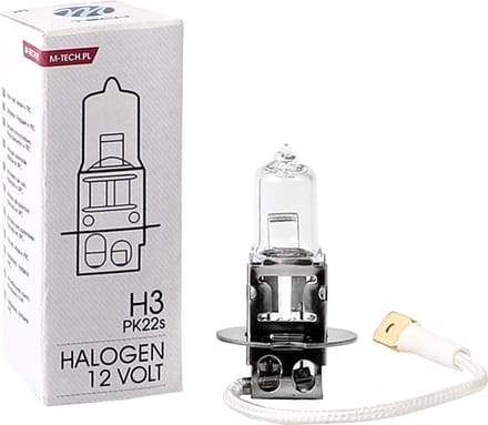 M-Tech - H3 12V 55W - Basic - Helder - 1 stuks