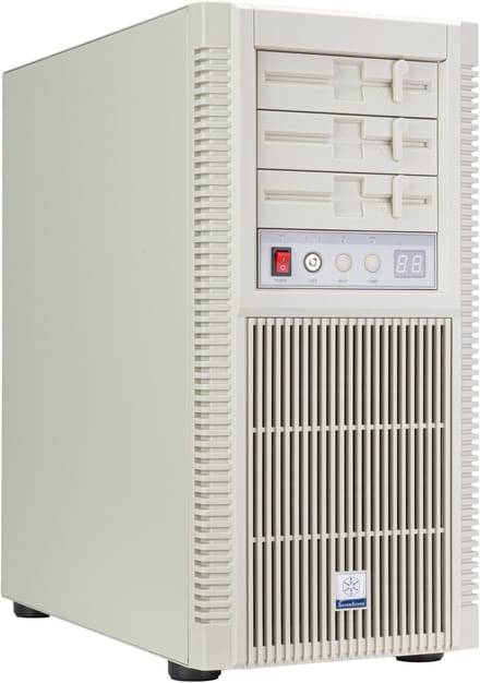 SilverStone FLP02 - Case - Tower - Beige