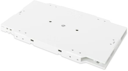 DIGITUS fibre optic cassette blank panel (12 slots) - 19" - including splice holder for crimp and shrink splice protection