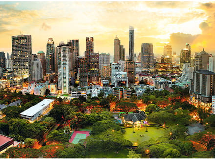 Trefl puzzel Bangkok zonsondergang - 1000 stukjes legpuzzel.