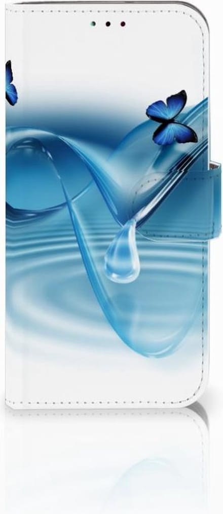 Samsung Galaxy A40 Telefoonhoesje met Pasjes Vlinders