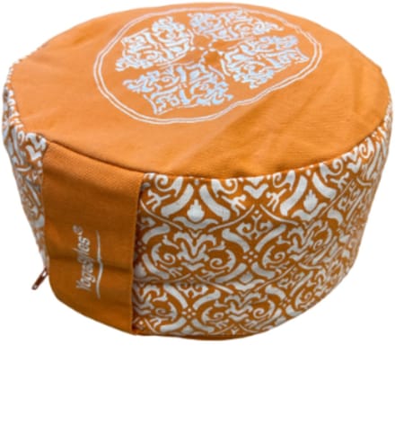 YogaStyles meditatiekussen design oranje