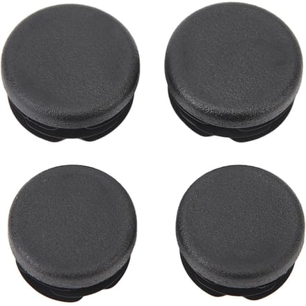 4 STUKS Motorfiets Frame Gat Afdekkappen Plug Kit Waterdicht Vervanging voor Ducati DesertX 2022 2023 black