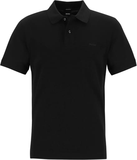 Poloshirt BOSS Black Pallas zwar normale fit pique
