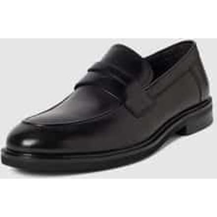 Penny loafers met vetersluiting, model 'Sokrates'