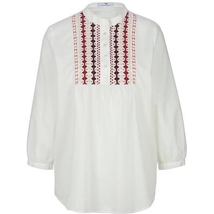 Blouse Van Peter Hahn wit