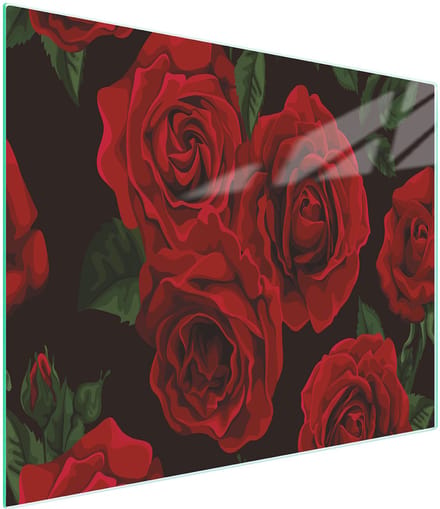 TMK ArtDeko - Snijplank - Róże - 52x30 cm - Veilig en Esthetisch
