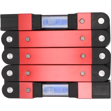 Opvouwbare Waterpas 28in Multifunctioneel Multihoek Houtbewerking Nauwkeurig Magnetisch 4 Libellen red