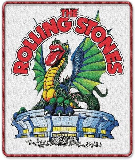 The Rolling Stones Patch Dragon Multicolours