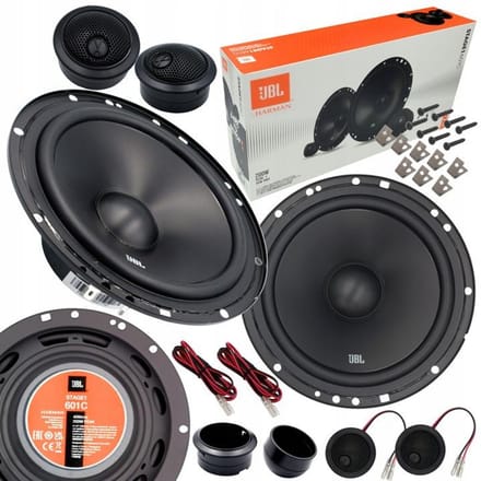 JBL STAGE1 601C - 16 cm (6,3'') 2-Weg speakers - composet - 170W piek - Zwart