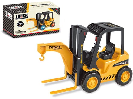 Heftruck met Licht & Geluid – 26,5cm Werkvoertuig speelgoed - bewegende hefvork