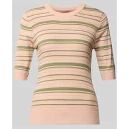 Scotch & Soda Textured Stripe Knitted Tee