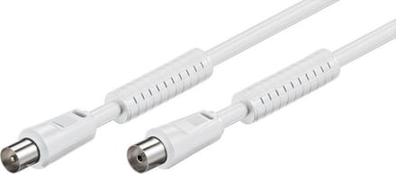 Goobay Antenna Cable with Ferrite (80 dB), Double Shielded 5 m