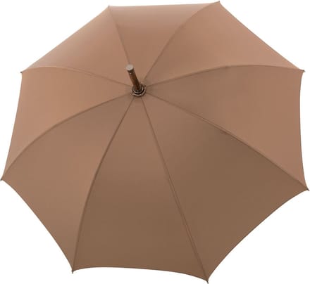 doppler Manufaktur paraplu Kastanie Oxford Cognac Lichtbruin