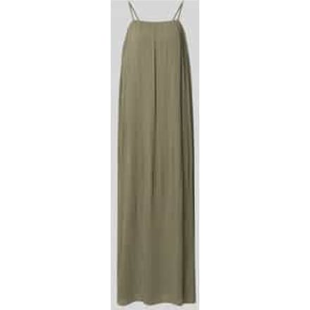 maxi-jurk met vierkante hals