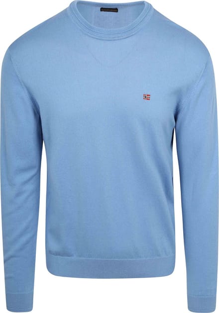 Napapijri Trui Decatur 2.0 Blauw - Maat L - Heren - Pullovers