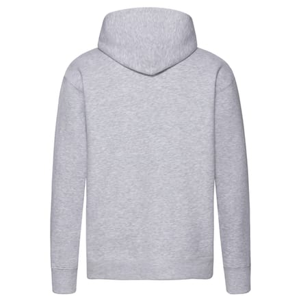 Fruit of the Loom Heren Premium Heather Hoodie (Heide Grijs)
