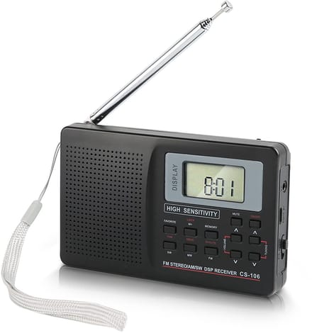 OmGoods - Dailygoody - Draagbare Digitale Am FM-radio
