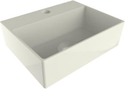Plieger Kansas Mini fontein 1 kraangat 29x23cm wit