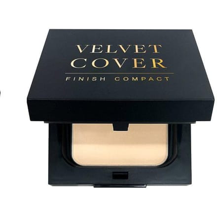 Dr. Hedison, Poudre Compacte Finition Velours, Mat, Poudre Compacte, 21, Beige Clair, 14 g