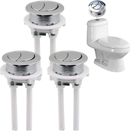 Drukknop voor Toilet Spoelknop Dual Flush Dual Systeem Cisternevervanging