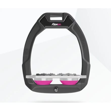 Plat Ultra Grip Veiligheidsbeugels Anthraciet/Grijs/Roze Flex-On Safe-On