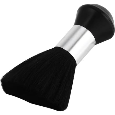 Professionele Zachte Zwarte Nek Gezicht Stofborstels Kapper Haar Schoon Haarborstel Styling Tools white