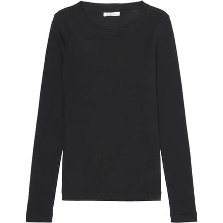 Geribd dames-T-shirt met lange mouwen KnowledgeCotton Apparel