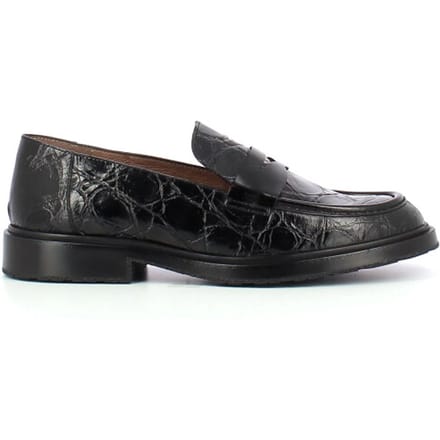 Wonders Ned - dames moccasin - Zwart - maat 35 (EU) 2 (UK)