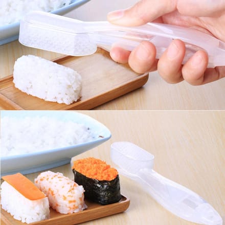 New Age Devi - Sushi Maker - Sushi Vormer - Nigiri Maker - Sushimaker - Sushi Scoop - Sushi Schep - Transparant⁠ - Nigiri Maker