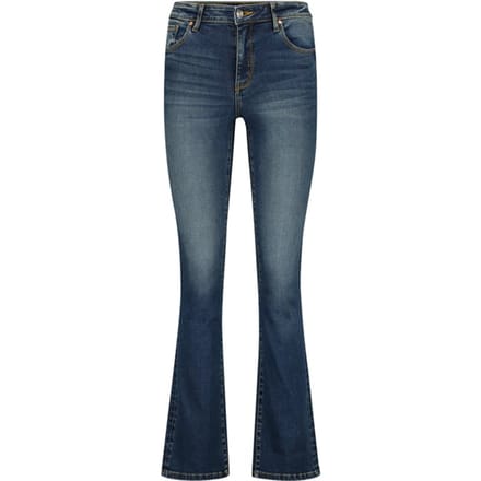 RAIZZED Faye Jeans Dark Blue Stone Maat: W23L32 | Flared Jeans Outlet | Dames | Blauw