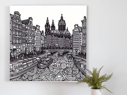 Kunstprint | Wanddecoratie | Canvas | 60 × 60 cm