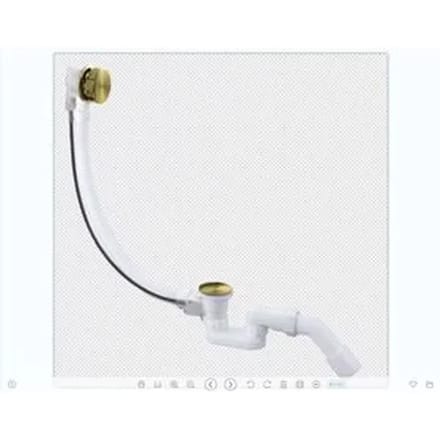 Allibert Badafvoer - Geborsteld Goud - 32mm