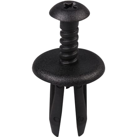 Lot de 10 rivets à vis extensibles de type poussoir pour voitures européennes