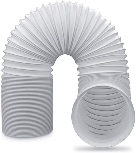 Dailygoods- Uitlaatslang Universeel - Draagbare Luchtslang - Flexibele Buis - 5 Diameters - 59 cm - Kunststof Polypropyleen