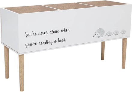 Bloomingville Boekenkast met Vakken - Wit