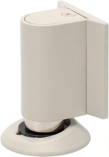 Deurstopper Metaal - Deurvanger Magnetisch - Deuren Open Houden - Dubbele Magneetkracht - Tot 22mm Verstelbaar - Wit