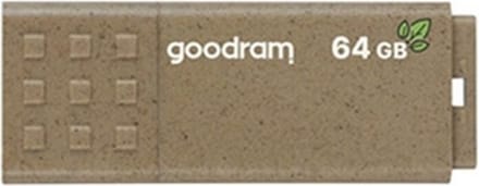 Goodram UME Serie - USB-stick - Eco Vriendelijk - 64GB - Bruin