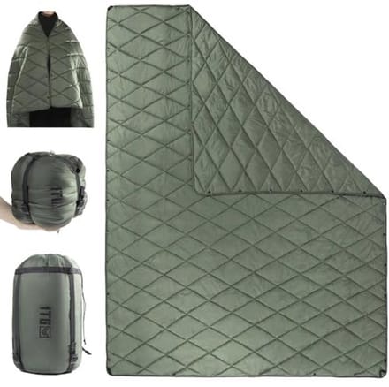 Ultralichte Multifunctionele Campingdeken - Warm, Winddicht en Waterafstotend