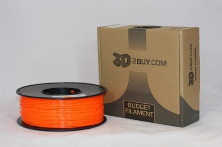 3D2BUY - 3D printmaterialen - PLA Filament 1.75mm - oranje