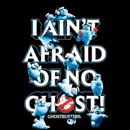 Ghostbusters I Ain't Afraid Of No Ghost Men's T-Shirt - Black - L