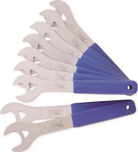 Cyclus Conussleutel 14mm - Cr-Mo Staal - Ergonomische Grip - Blauw