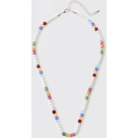 Multi Star & Bead Necklace