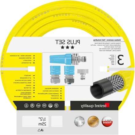 Tuinslang Set - Waterslang - Tuin Bewateren - Anti-algen Anti-twist - 25 meter - Groen